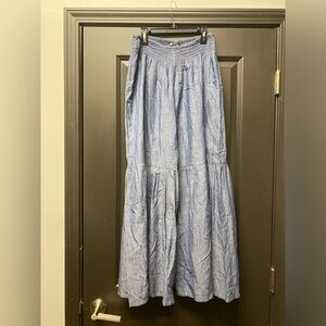 Celina blue wide leg pants.